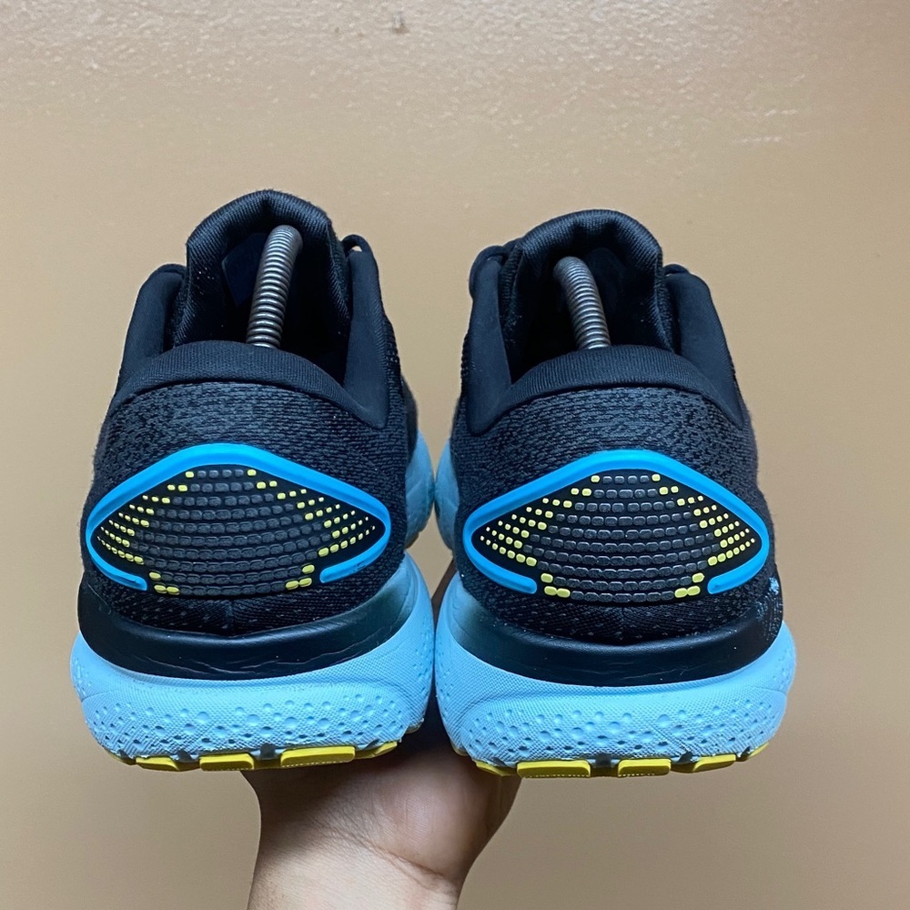 Brooks Ghost 16 Mens Running Sneakers “Black/Forged Iron/Blue” Size 12 Wide - Picture 13 of 16
